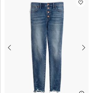 Madewell high rise jeans